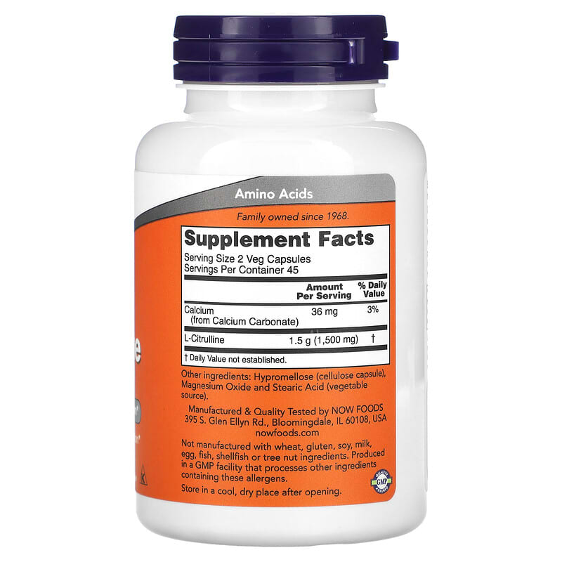 L-Citrulline 750mg