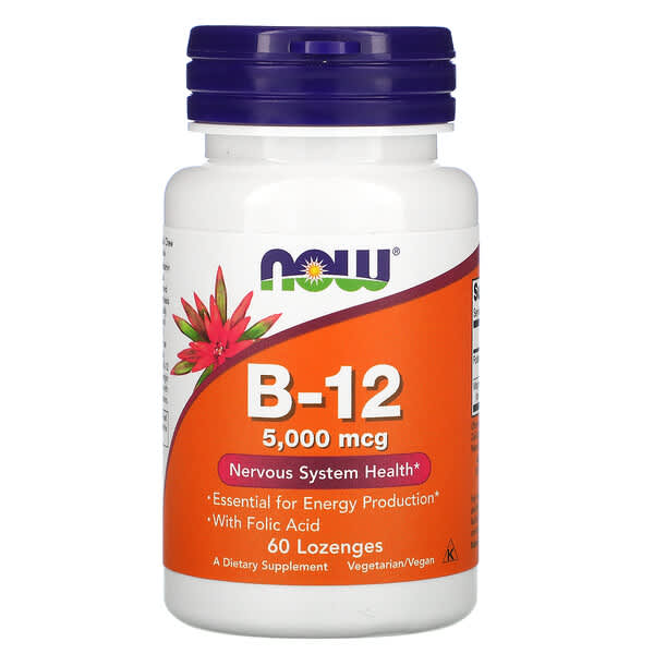 B-12 5000mcg + Folic