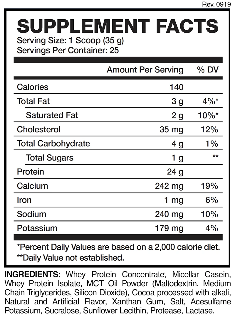 Evofusion Protein Blend