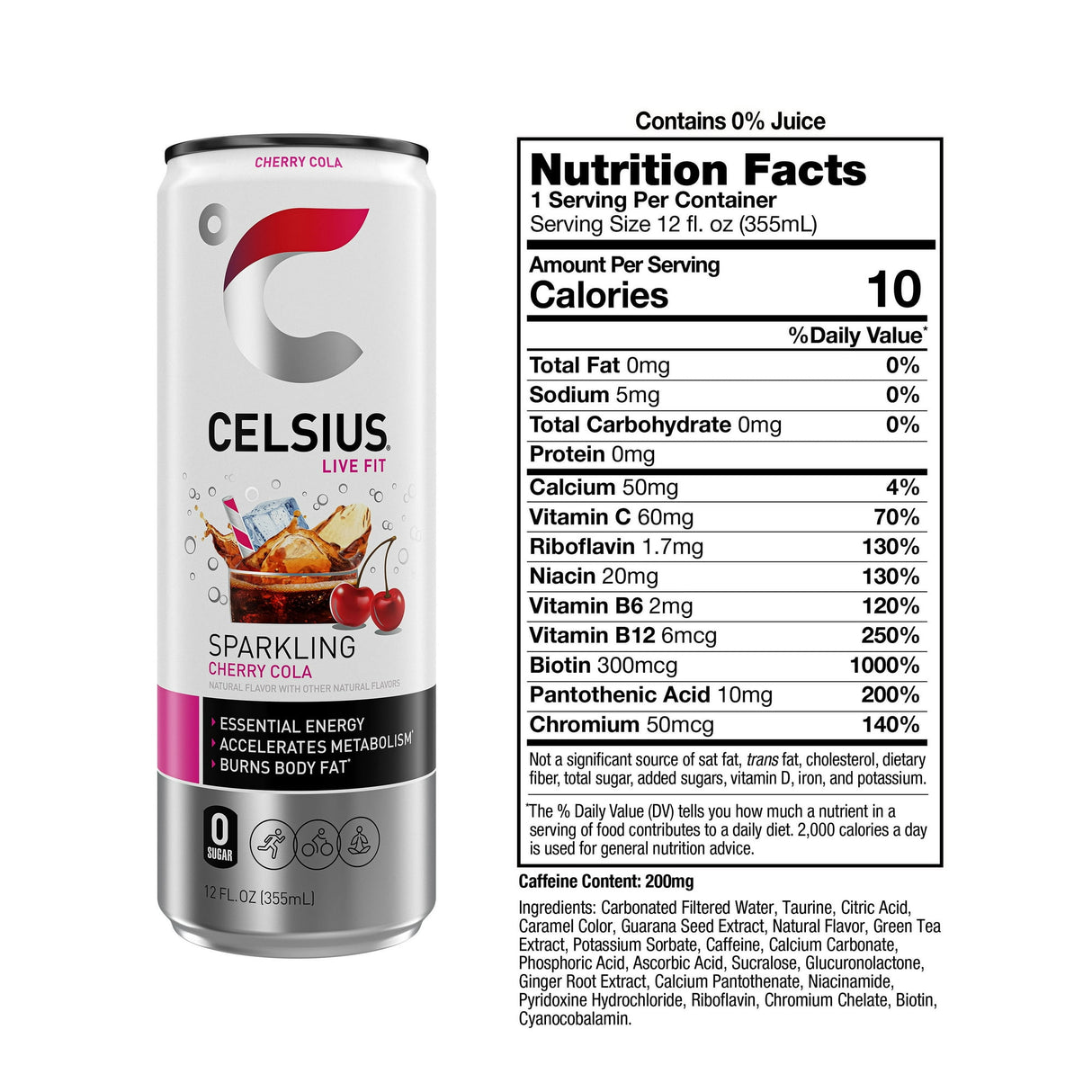 Celsius 12 oz