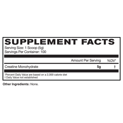 Creatine Monohydrate