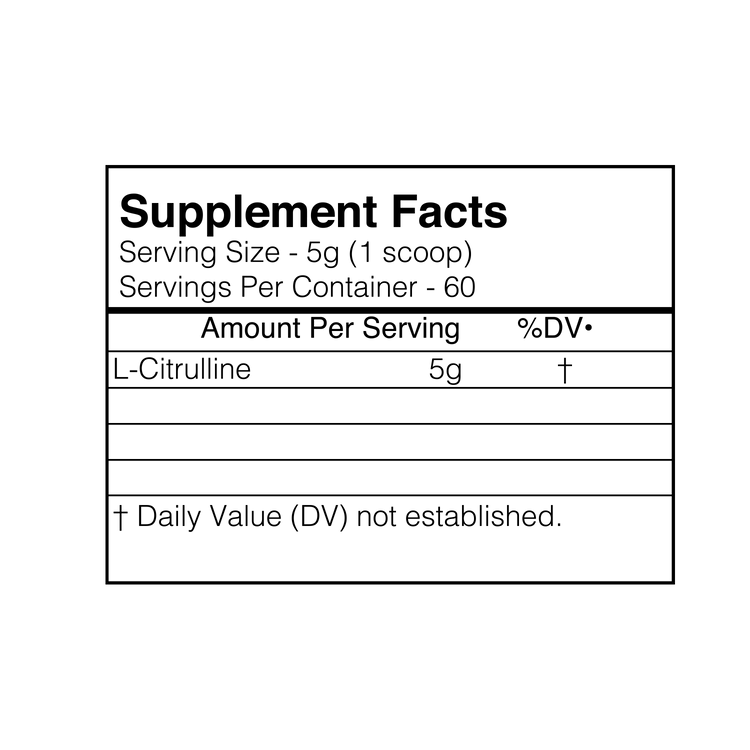 Raw L-Citrulline