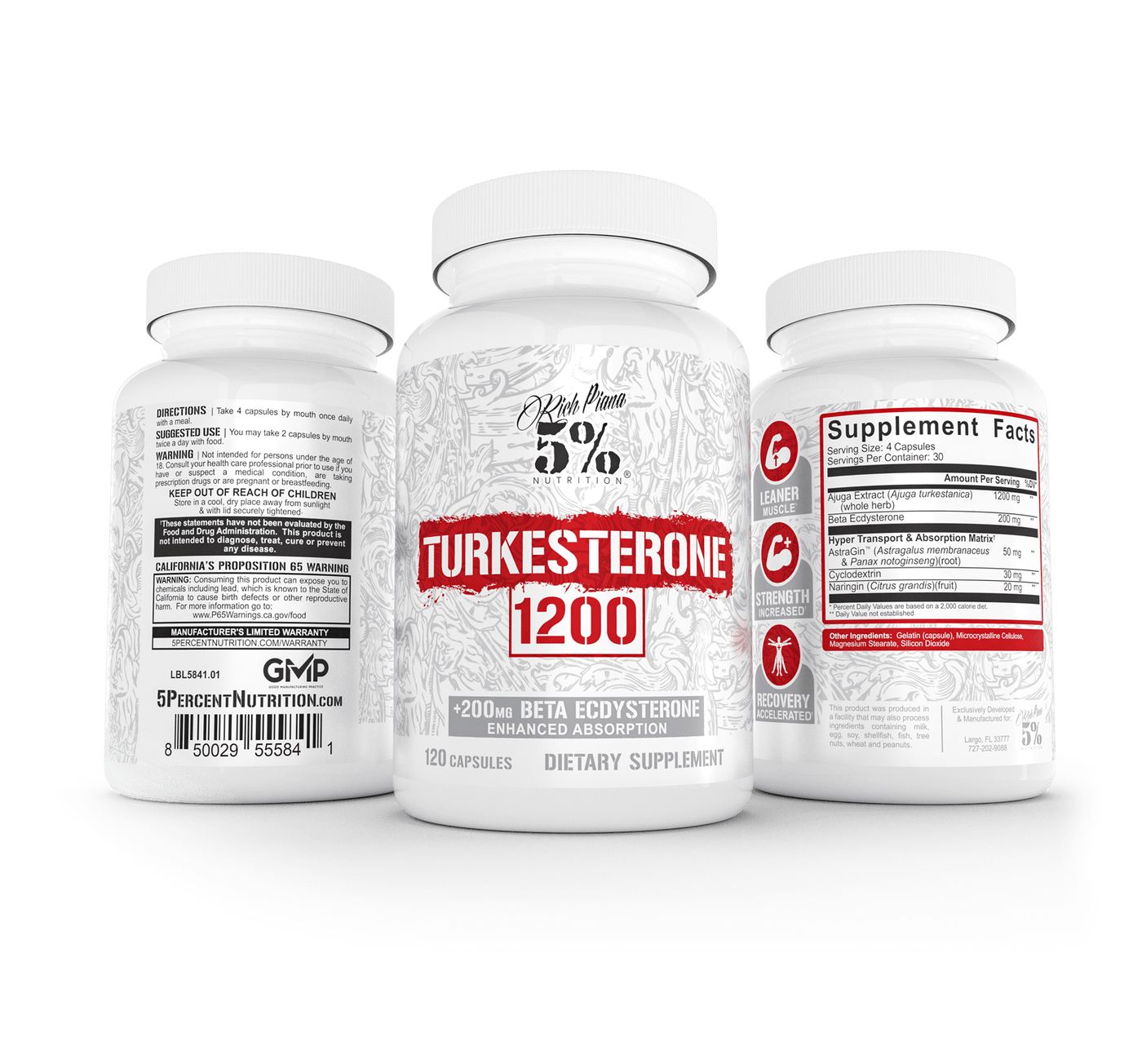 5% Nutrition Turkesterone