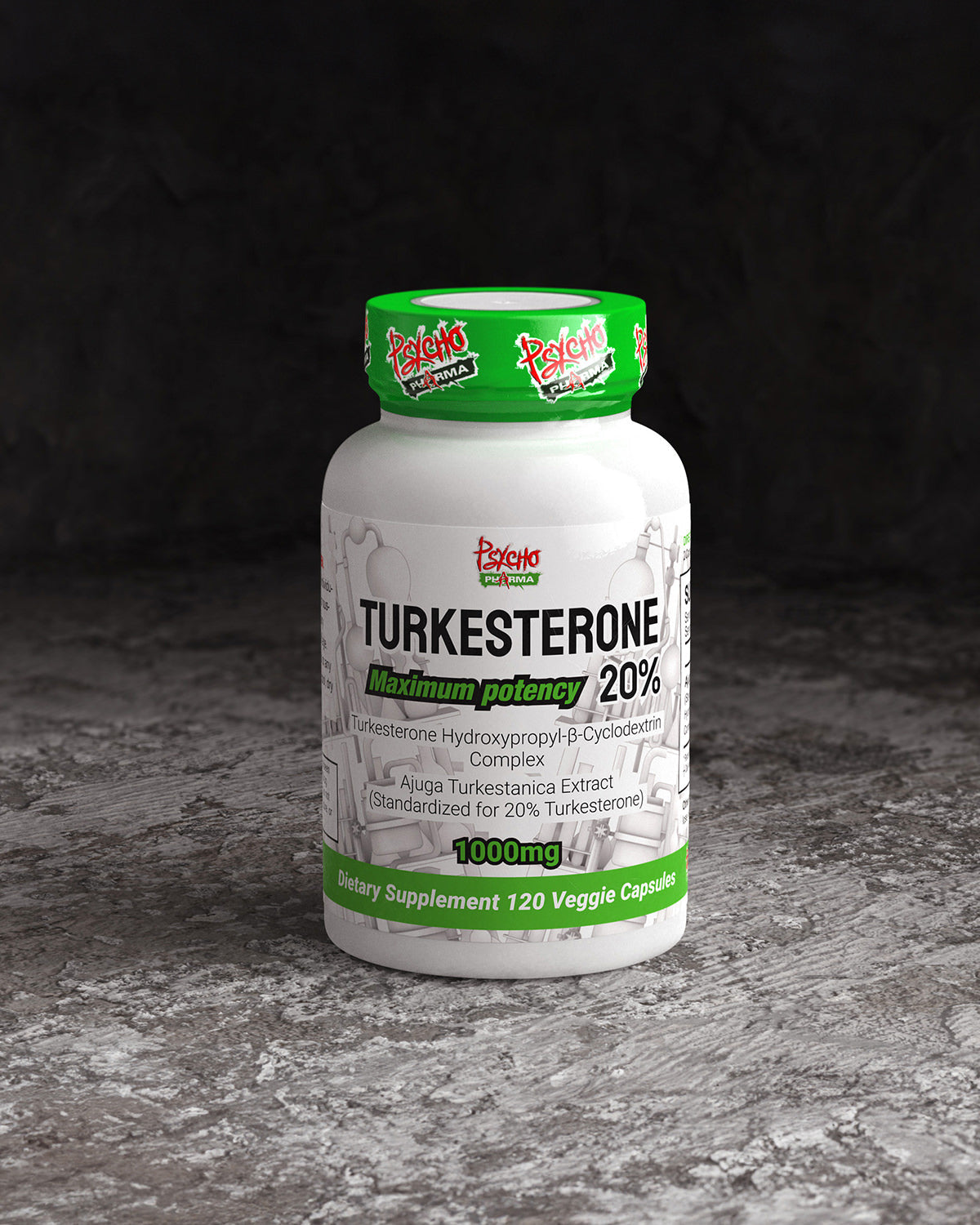 Complexed Turkesterone