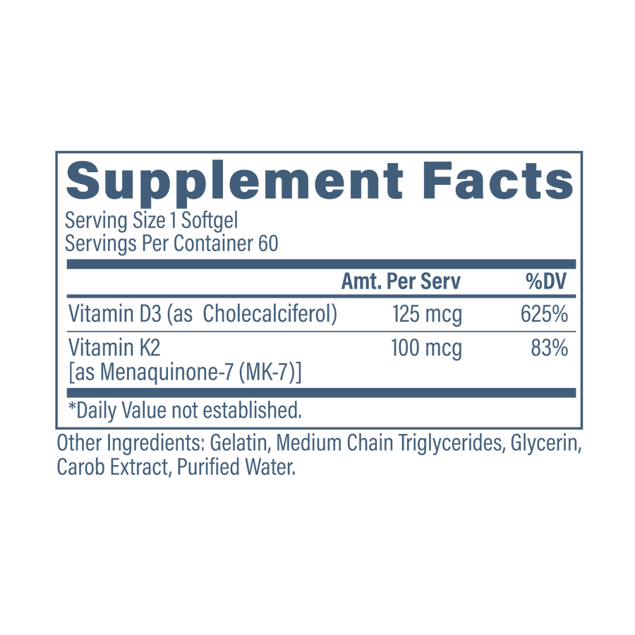 Vitamin K2 & D3