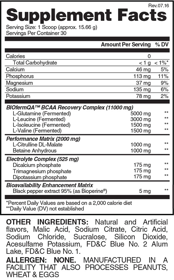 AminoJet BCAA