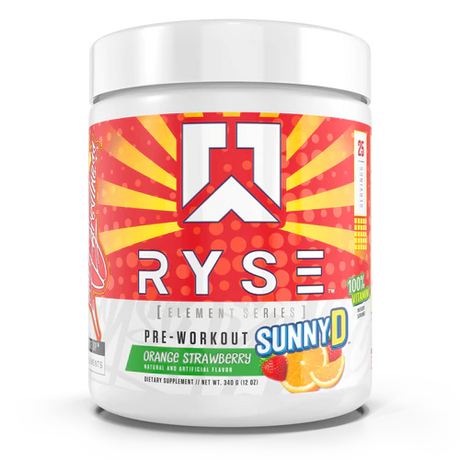 Everything you need and nothing you don't. Now introducing the RYSE Element Series Pre-Workout. This pre-workout was designed with daily use in mind, and to bridge the gap between those high stimulant days. However, we did not compromise and this pre-workout delivers with clinical dosages and versatility