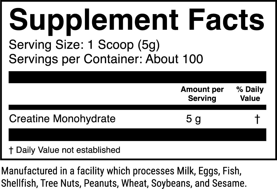 Creatine Monohydrate