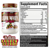 Lean Whey Iso Hydro Gourmet Protein 2LB