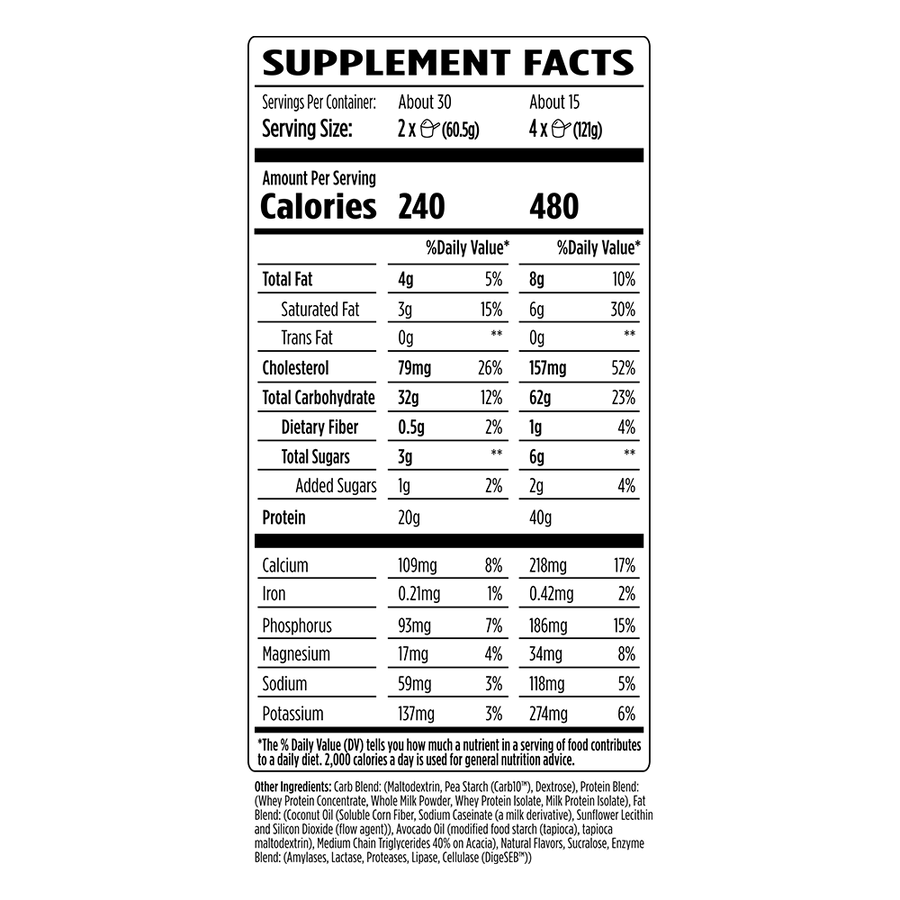 Major Mass 4lbs